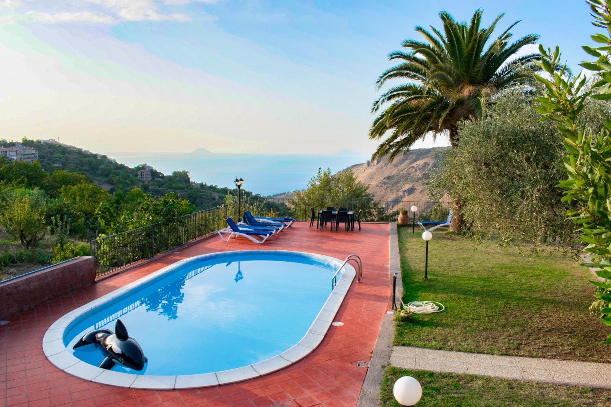 Villa Gisella San Marco d'Alunzio Esterno foto