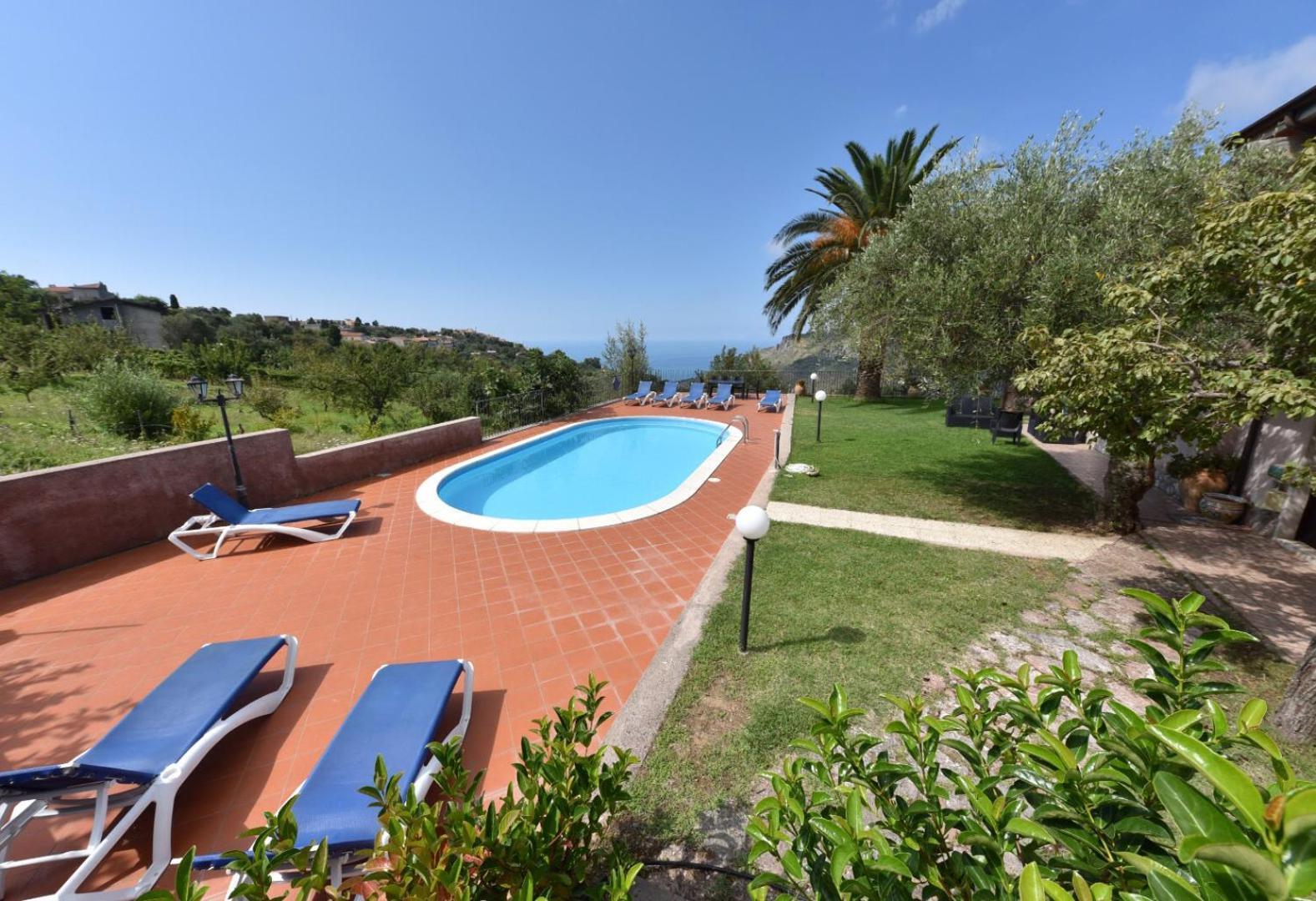 Villa Gisella San Marco d'Alunzio Esterno foto