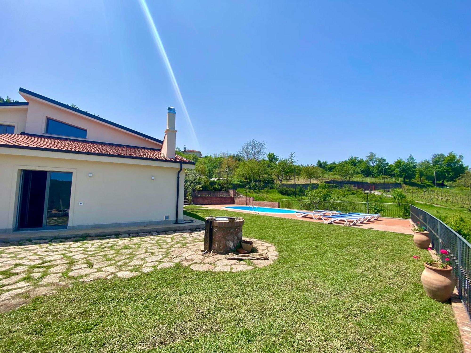 Villa Gisella San Marco d'Alunzio Esterno foto