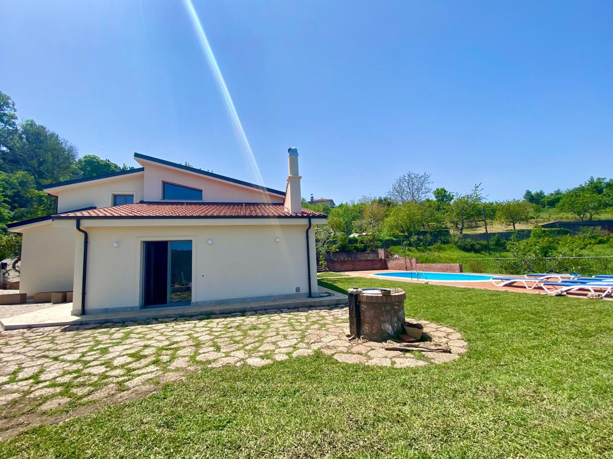 Villa Gisella San Marco d'Alunzio Esterno foto